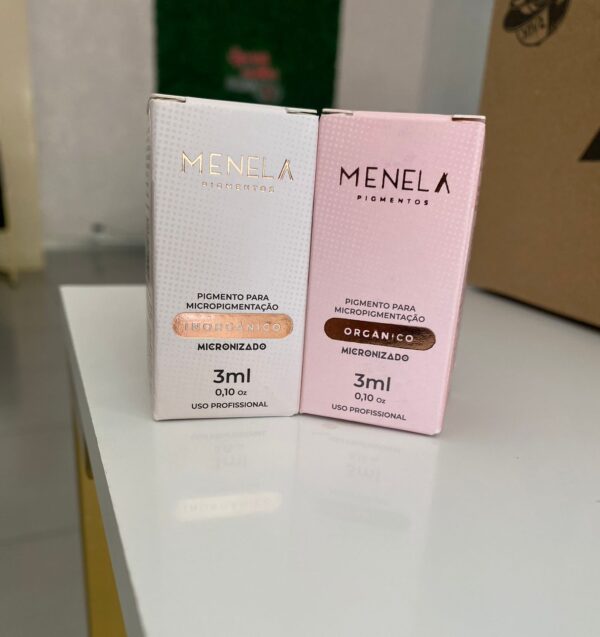 Pigmento para micropigmentação-organico e inorganico 3ml